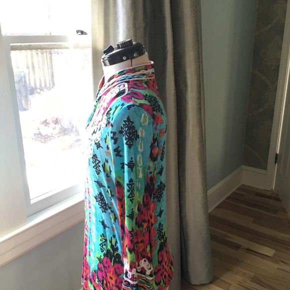 Tunic Gorgeous Colors Size M - Picture 3 of 4